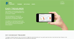 Desktop Screenshot of easytreasurer.com